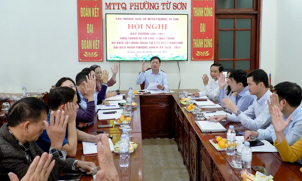 Bắc Ninh ho&agrave;n th&agrave;nh hiệp thương lần thứ nhất - Ảnh 1.