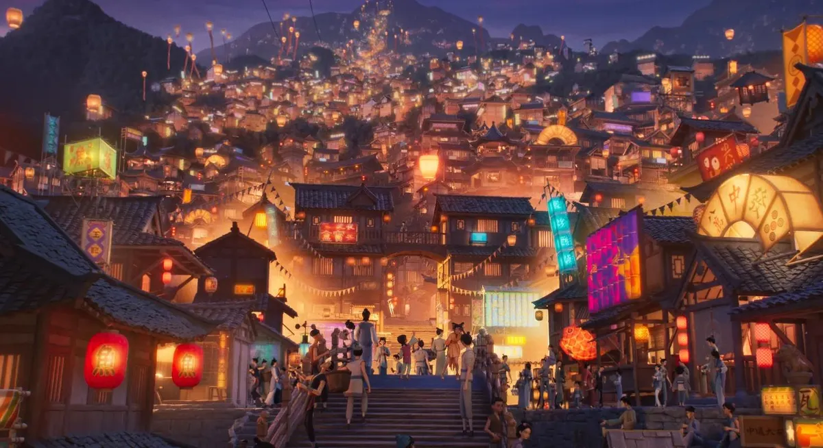 Những khung hình ấn tượng của “Lạc phàm trần” - Ảnh 2.