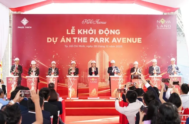 The Park Avenue đẩy mạnh thi công sau khi được tháo gỡ "nút thắt" pháp lý - Ảnh 1.