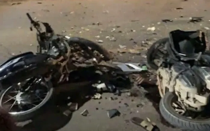 Hiện trường vụ tai nạn khiến 3 người tử vong. Nguồn: NLĐO