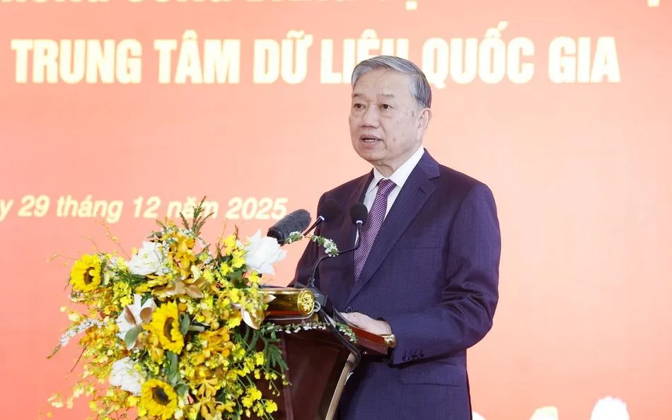 Tổng Bí thư Tô Lâm: Đưa dữ liệu trở thành một nguồn lực chiến lược, một loại tài nguyên mới - Ảnh 4.