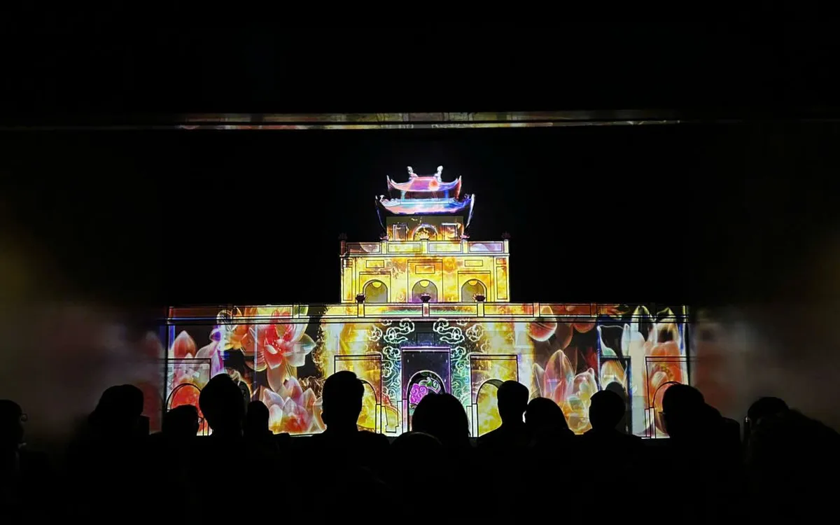 Hoàng thành Thăng Long mang một diện mạo mới với công nghệ 3D mapping