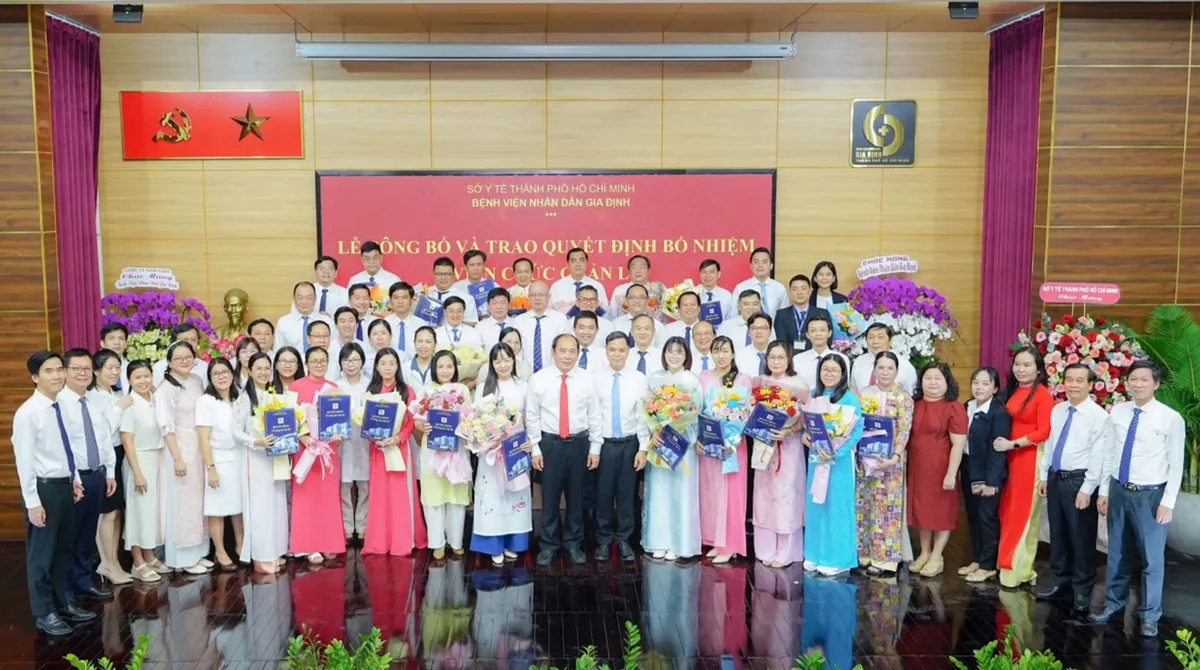 Ch&iacute;nh thức s&aacute;p nhập Bệnh viện Đa khoa S&agrave;i G&ograve;n v&agrave;o Bệnh viện Nh&acirc;n d&acirc;n Gia Định- Ảnh 1.