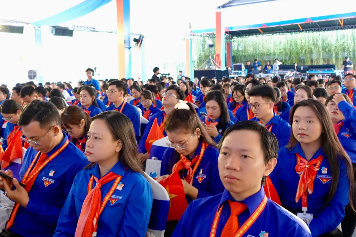 Đại hội Đo&agrave;n TP Hồ Ch&iacute; Minh: Ph&aacute;t huy sức mạnh tuổi trẻ c&ugrave;ng kiến tạo tầm v&oacute;c mới cho th&agrave;nh phố - Ảnh 5.
