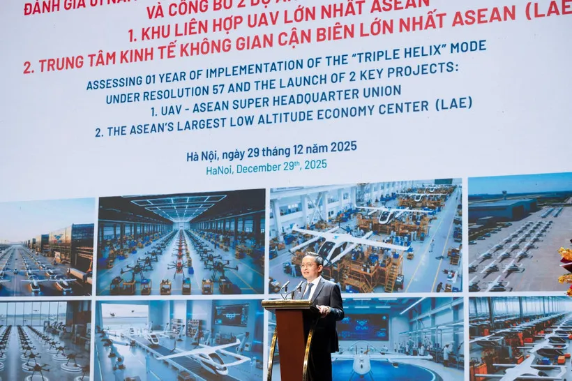 Việt Nam sắp c&oacute; khu li&ecirc;n hợp UAV trung t&acirc;m kinh tế kh&ocirc;ng gian tầm thấp tầm cỡ khu vực - Ảnh 1.