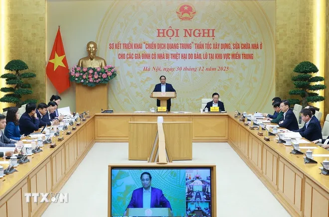 Thủ tướng: Hoàn thành Chiến dịch Quang Trung chào mừng Đại hội Đảng XIV - Ảnh 2.