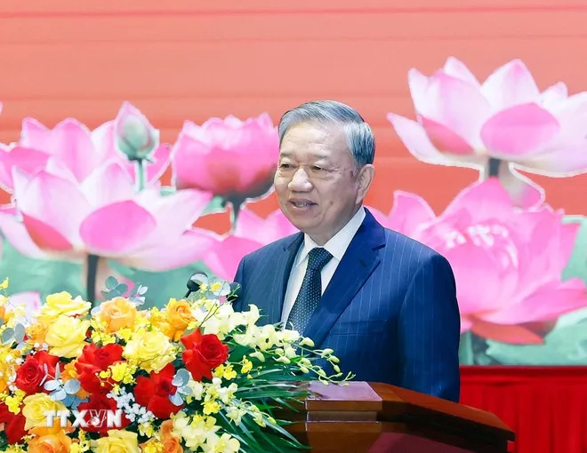 Tổng Bí thư: Đổi mới công tác đào tạo cán bộ gắn với tổ chức thực thi các quyết sách chiến lược của Đảng - Ảnh 3.