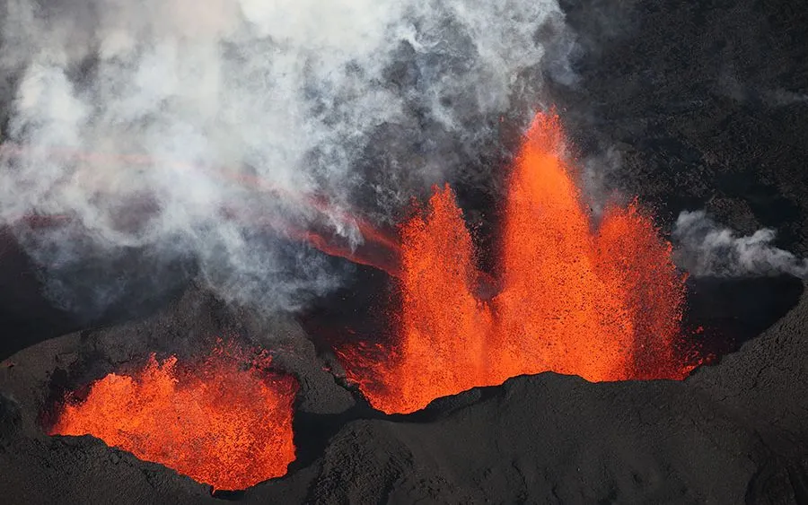 Núi lửa Bardarbunga phun trào vào năm 2014 (Ảnh: Photovolcanica)