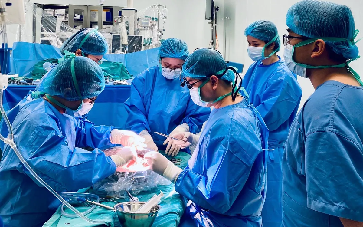 Ảnh: Trung tâm Điều phối Ghép tạng Quốc gia