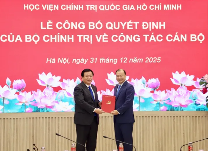 Ông Lê Hải Bình giữ chức Phó Giám đốc Học viện Chính trị quốc gia Hồ Chí Minh - Ảnh 1.