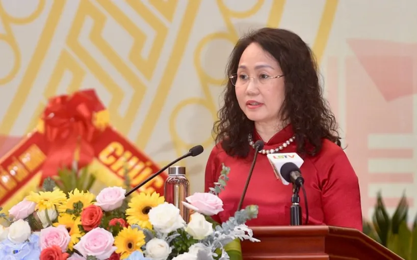 Tân Thứ trưởng Thường trực Bộ Văn hóa, Thể thao và Du lịch Lâm Thị Phương Thanh.