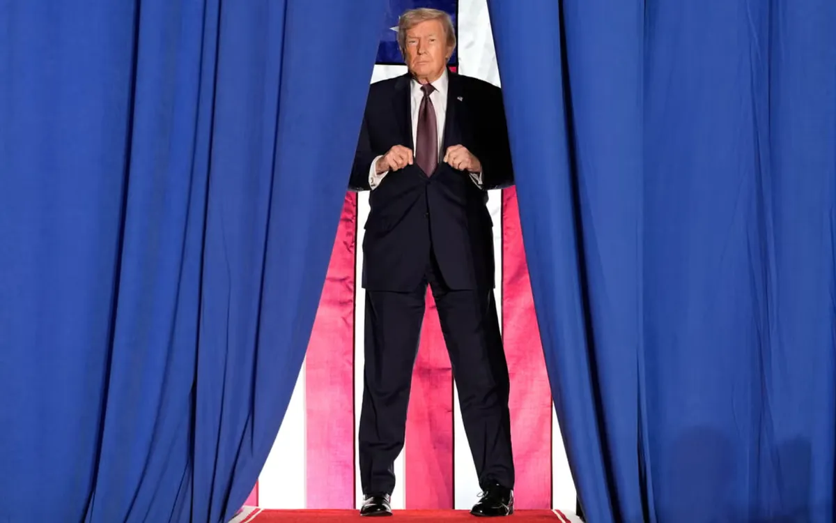 Tổng thống Trump tham dự một sự kiện vận động ở Rocky Mount, Bắc Carolina, ngày 19/12/2025 (Ảnh: Alex Brandon/AP)