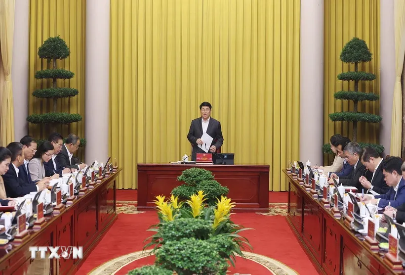 Văn ph&ograve;ng Chủ tịch nước n&acirc;ng cao hơn nữa chất lượng c&ocirc;ng t&aacute;c tham mưu chiến lược - Ảnh 1.