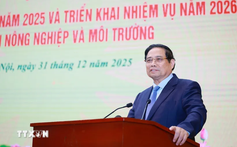 Thủ tướng: Ng&agrave;nh n&ocirc;ng nghiệp v&agrave; m&ocirc;i trường cần ph&aacute;t triển đột ph&aacute; hơn nữa - Ảnh 1.