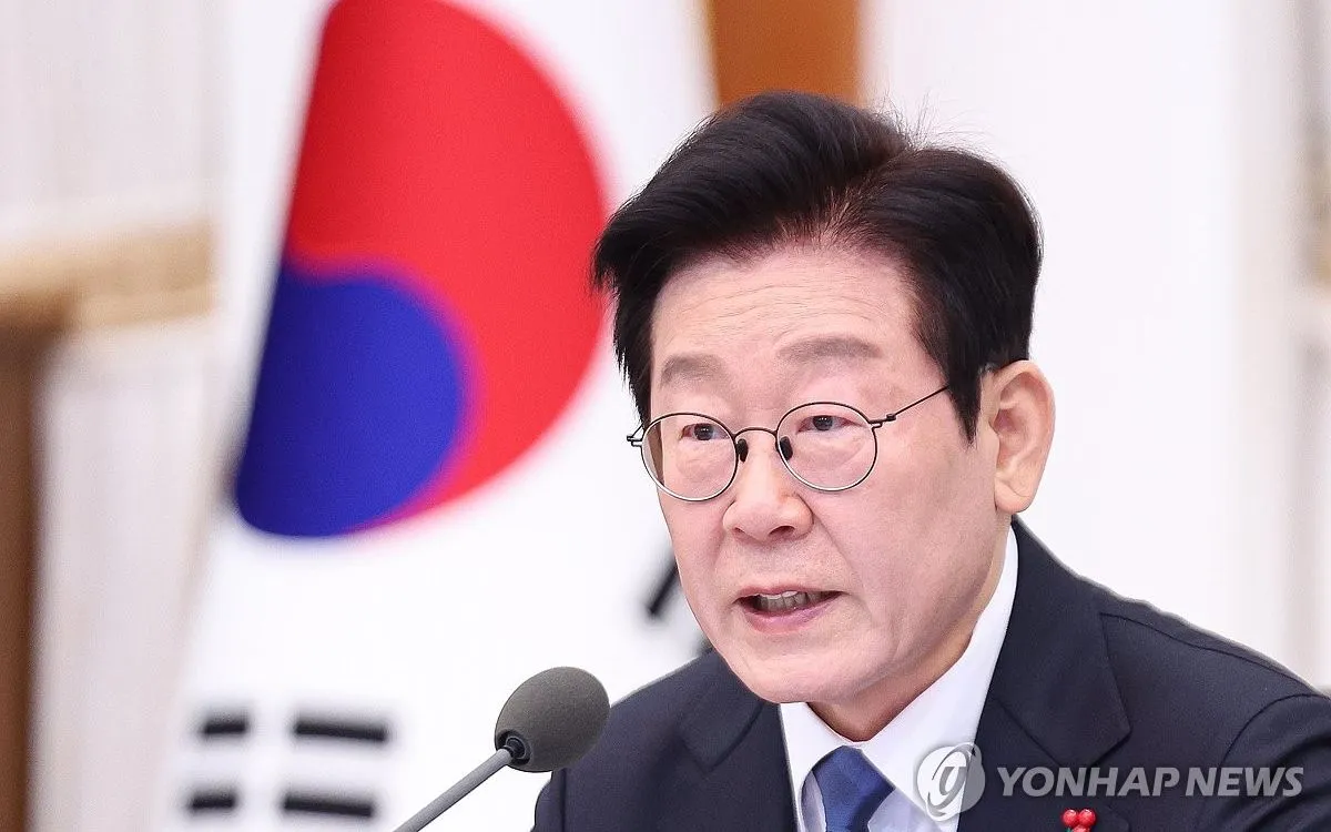 Tổng thống Hàn Quốc Lee Jae Myung (Ảnh: Yonhap)