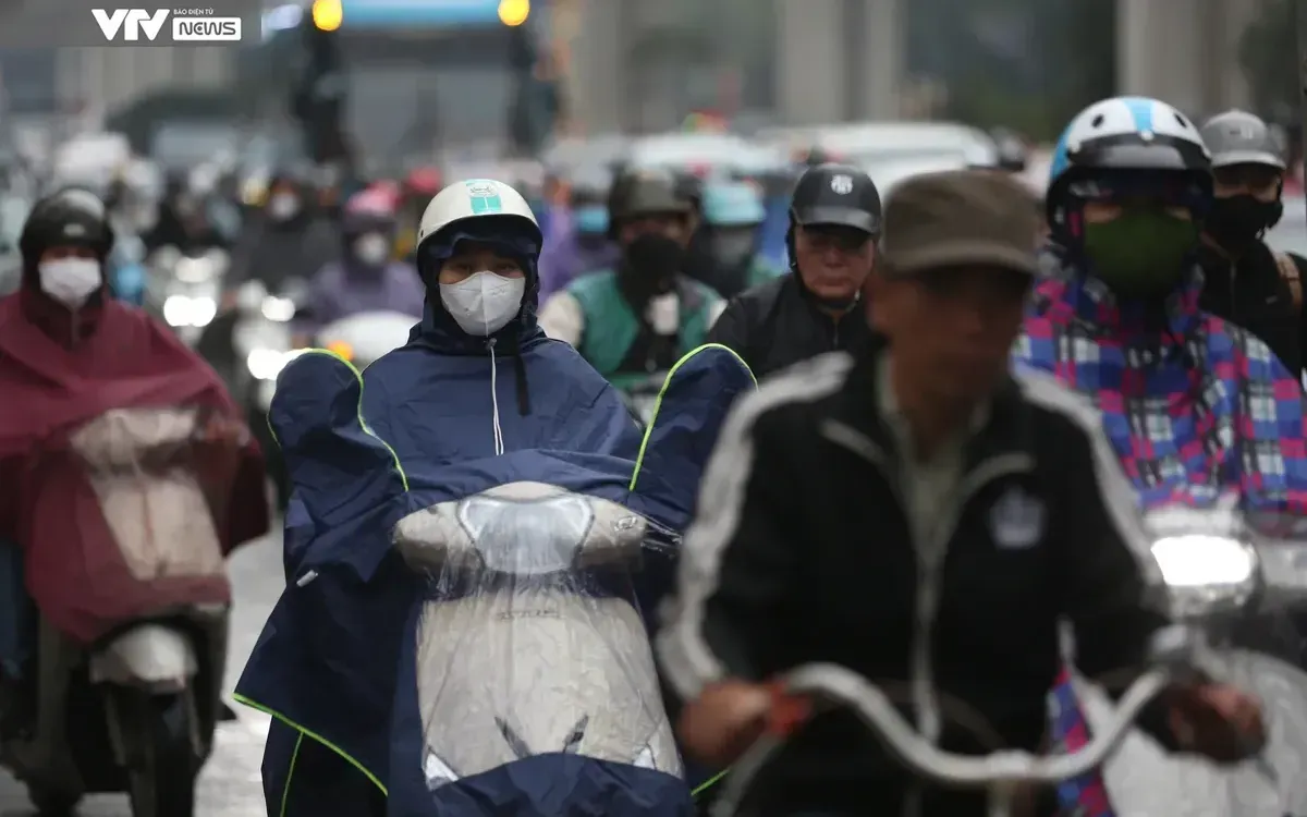 Kh&ocirc;ng kh&iacute; lạnh tr&agrave;n về, Bắc Bộ mưa r&eacute;t, c&oacute; nơi dưới 7&deg;C - Ảnh 1.