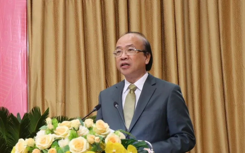 Ông Phan Chí Hiếu, Thứ trưởng Bộ Tư pháp. 