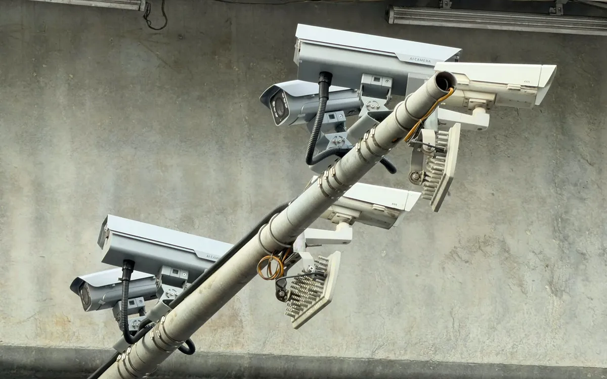 Hệ thống Camera đang được vận hành tại Hà Nội.