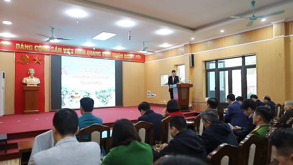 H&agrave; Nội: X&atilde; Đại Thanh ra qu&acirc;n giải ph&oacute;ng mặt bằng c&aacute;c dự &aacute;n trọng điểm - Ảnh 4.