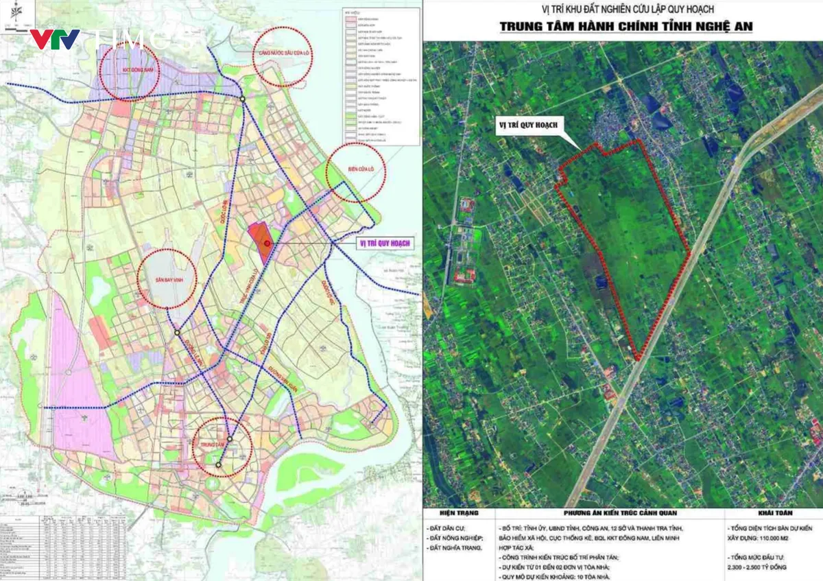Nghệ An yêu cầu hạn chế mua bán đất đai sau thông tin quy hoạch trung tâm hành chính - Ảnh 1.