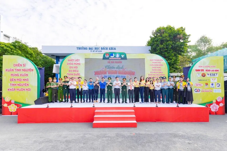 Gần 100.000 thanh ni&ecirc;n TP Hồ Ch&iacute; Minh tham gia chiến dịch Xu&acirc;n t&igrave;nh nguyện  - Ảnh 3.