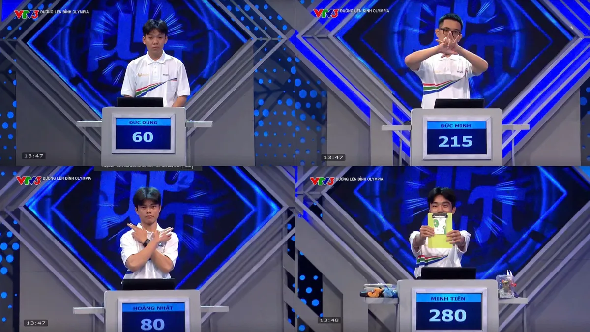 Đường lên đỉnh Olympia: Cú bẻ khóa thần tốc của nam sinh đến từ Hà Nội, xuất sắc giành vòng nguyệt quế cuộc thi tuần - Ảnh 5.