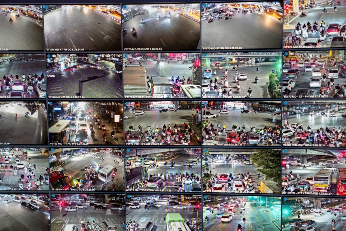 H&agrave; Nội: Camera AI ghi nhận hơn 600 trường hợp vi phạm giao th&ocirc;ng trong 4 ng&agrave;y nghỉ Tết Dương lịch 2026 - Ảnh 1.
