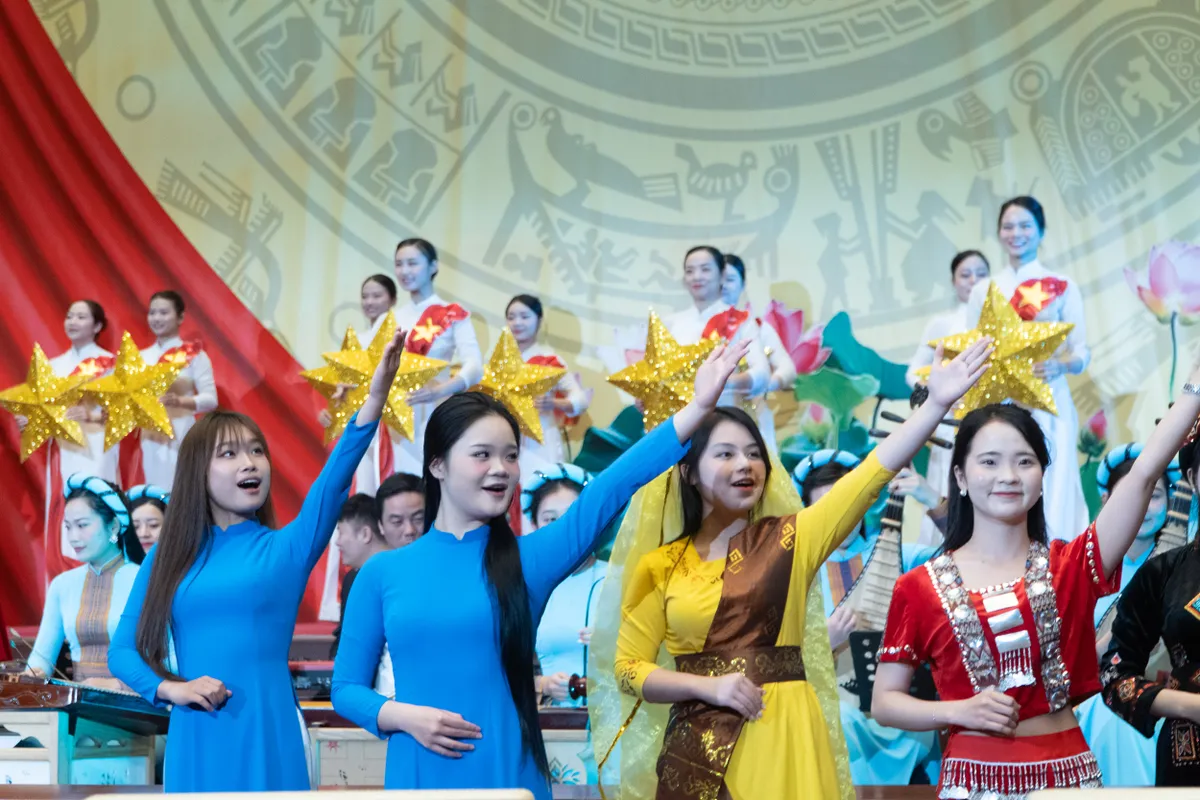 Tổng duyệt Lễ kỷ niệm 80 năm Ngày Tổng tuyển cử đầu tiên bầu Quốc hội Việt Nam - Ảnh 3.