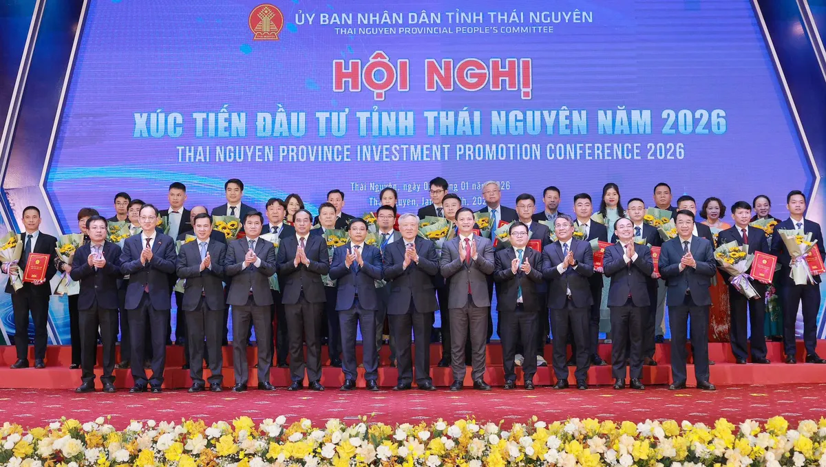 Th&aacute;i Nguy&ecirc;n khởi động năm 2026 với 31 dự &aacute;n, tổng vốn đầu tư 4,4 tỷ USD  - Ảnh 3.