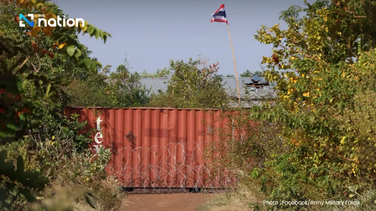 Th&aacute;i Lan ho&agrave;n tất r&agrave;o chắn tại hai điểm bi&ecirc;n giới gi&aacute;p Campuchia- Ảnh 1.