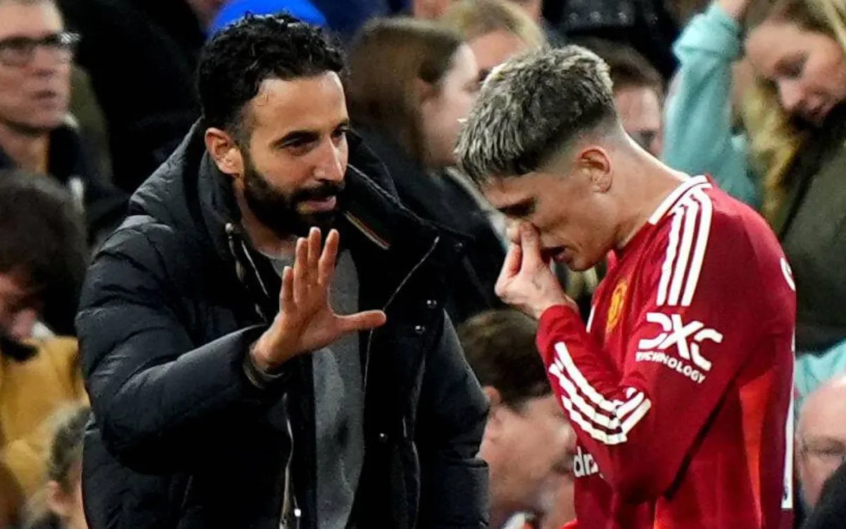Ruben Amorim chính thức nhận trát sa thải từ Man Utd trong ngày 5/1/2026. (Ảnh minh hoạ: AP).