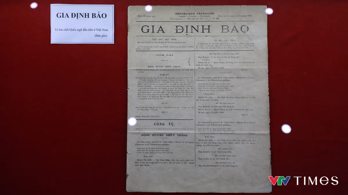 Triển lãm ấn phẩm báo in của 34 tỉnh thành sau hợp nhất - Ảnh 8.