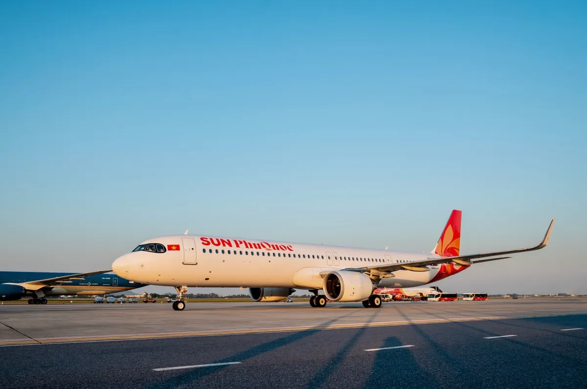 H&atilde;ng h&agrave;ng kh&ocirc;ng Sun PhuQuoc Airways r&uacute;t ngắn h&agrave;nh tr&igrave;nh tại s&acirc;n bay bằng thủ tục trực tuyến với sinh trắc học - Ảnh 3.