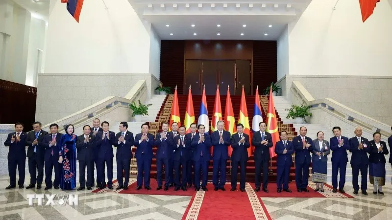 Điện mừng Đảng Nhân dân cách mạng Lào tổ chức Đại hội Đại biểu toàn quốc lần thứ XII - Ảnh 1.