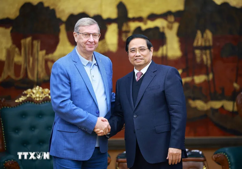 Thủ tướng: Đưa quan hệ Đối t&aacute;c chiến lược to&agrave;n diện Việt - Nga đi v&agrave;o chiều s&acirc;u - Ảnh 1.