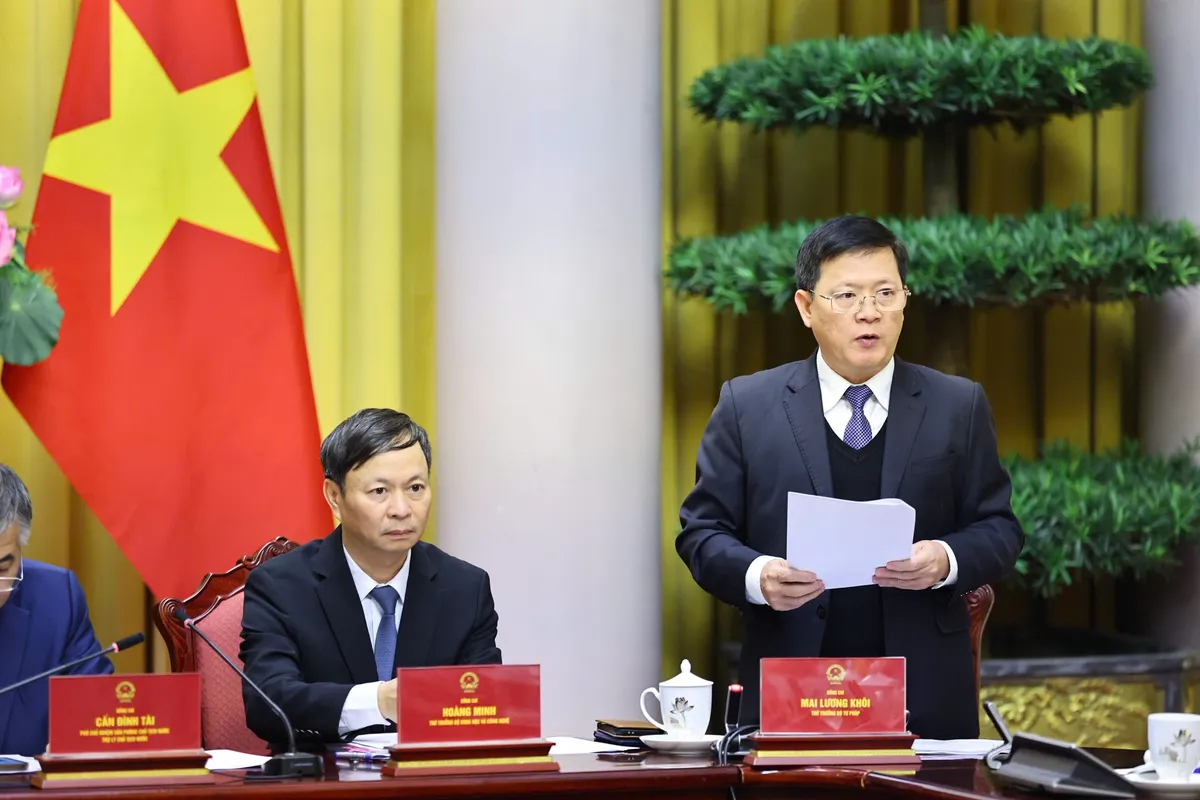 C&ocirc;ng bố Lệnh của Chủ tịch nước về 13 luật - Ảnh 4.