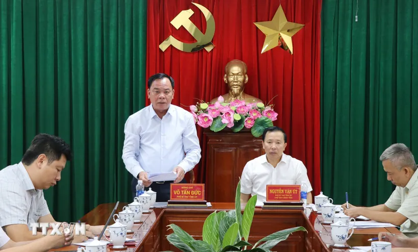 Kiểm tra giải phóng mặt bằng các dự án giao thông kết nối sân bay Long Thành - Ảnh 1.