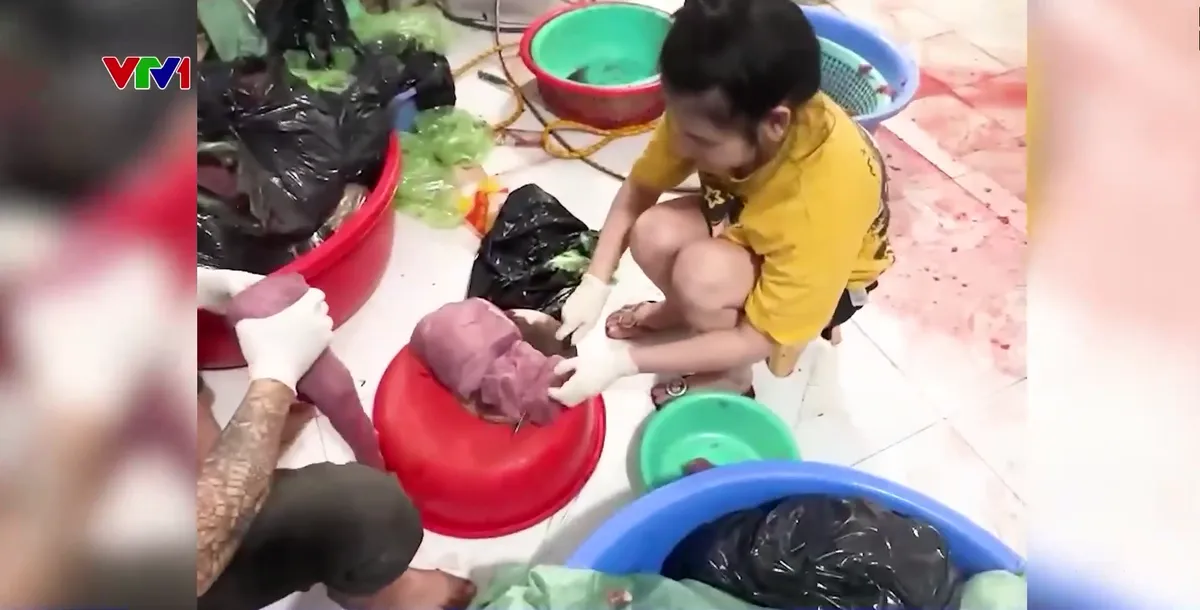 Triệt ph&aacute; th&ecirc;m đường d&acirc;y l&agrave;m giả thịt b&ograve; quy m&ocirc; lớn tại TP Hồ Ch&iacute; Minh - Ảnh 3.