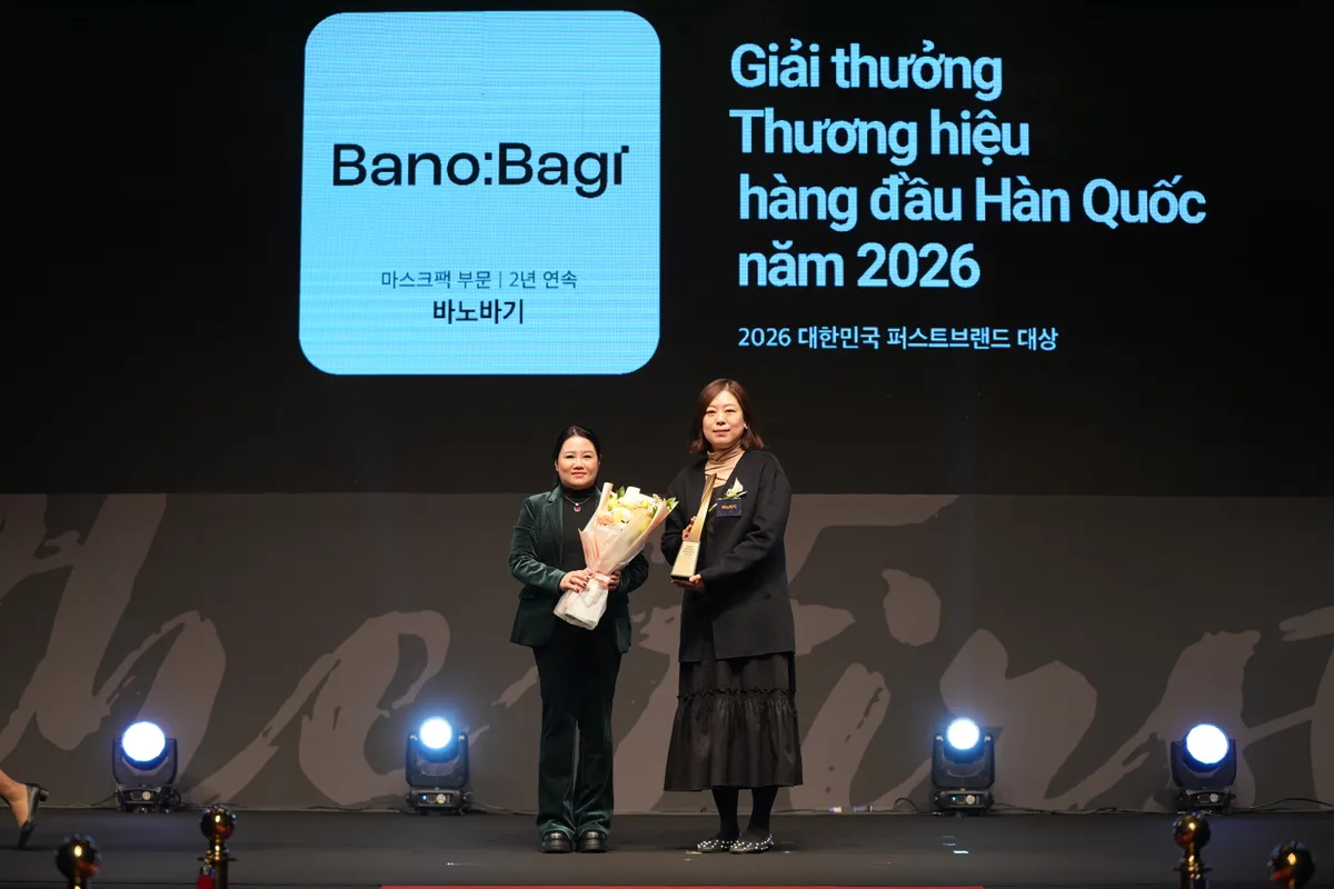 Lễ trao giải First Brand Awards 2026: T&ocirc;n vinh thương hiệu H&agrave;n Quốc được y&ecirc;u th&iacute;ch nhất thị trường Việt Nam - Ảnh 1.