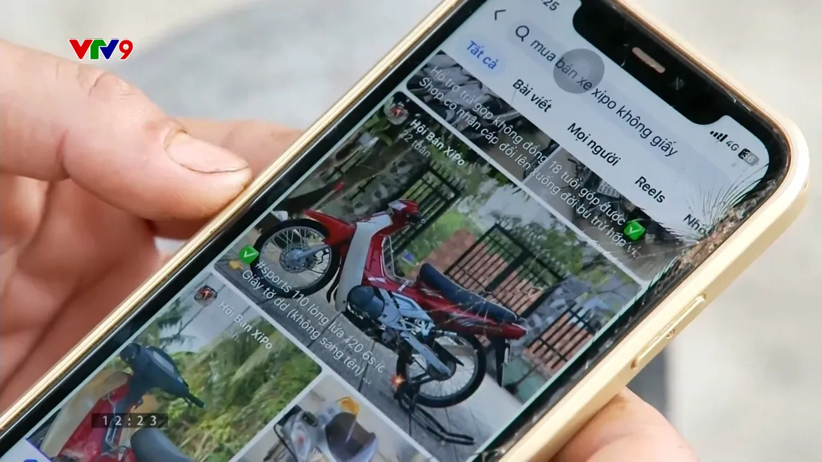 Lừa đảo bán xe máy hiếm giá rẻ trên mạng