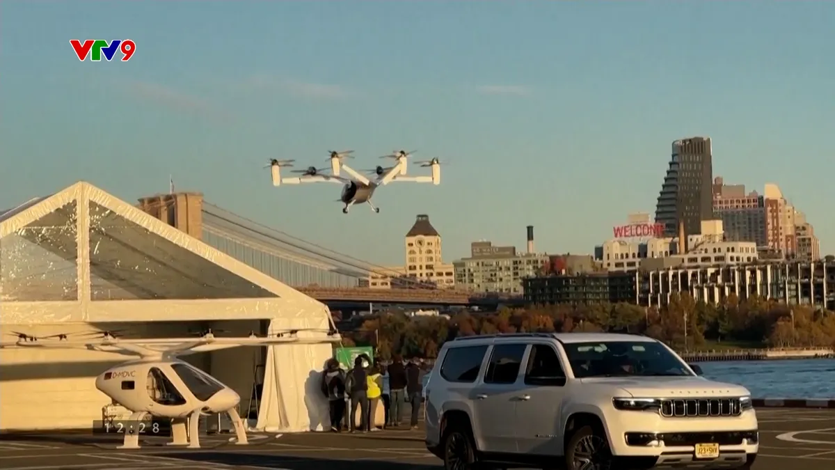 Taxi bay bắt đầu thương mại hóa trong năm 2026