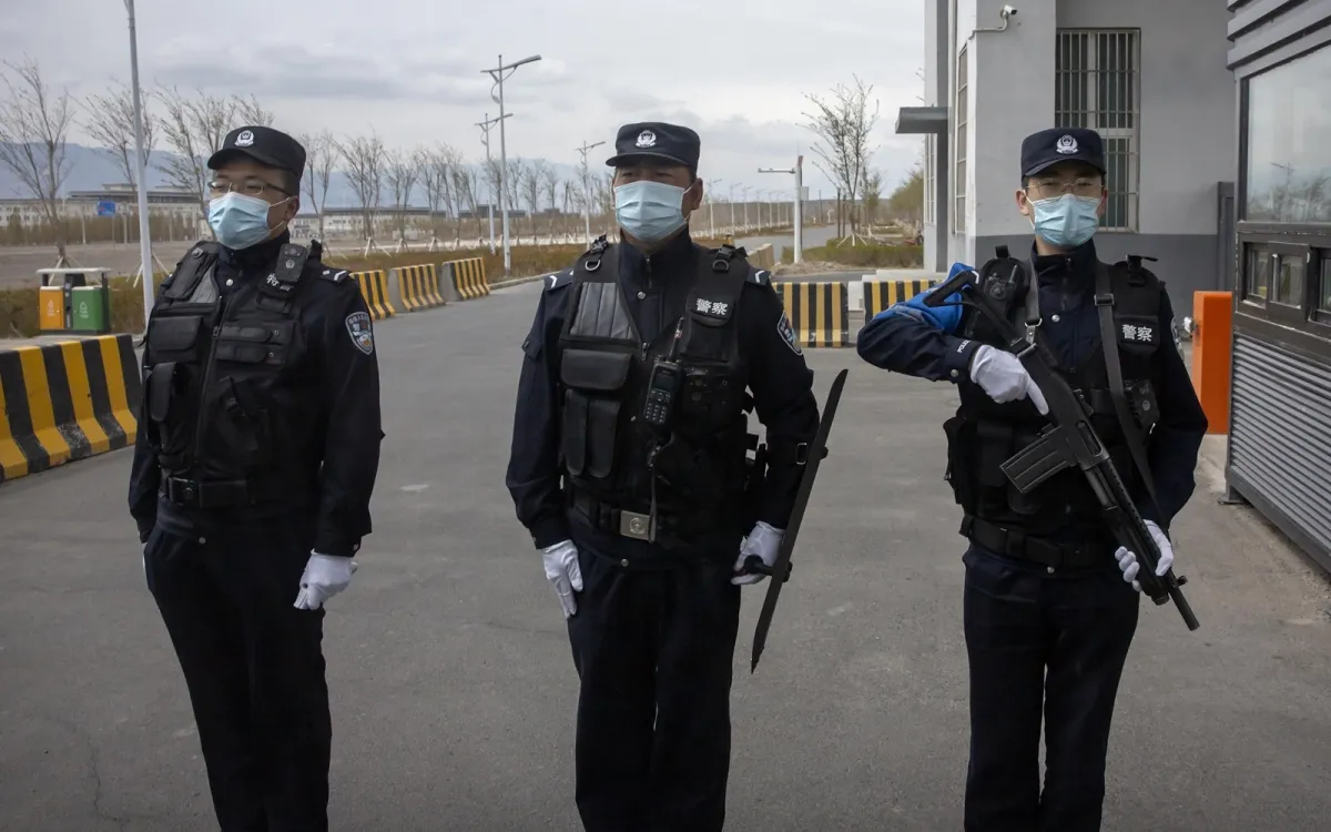 Cảnh sát Trung Quốc (Ảnh minh họa: AP)