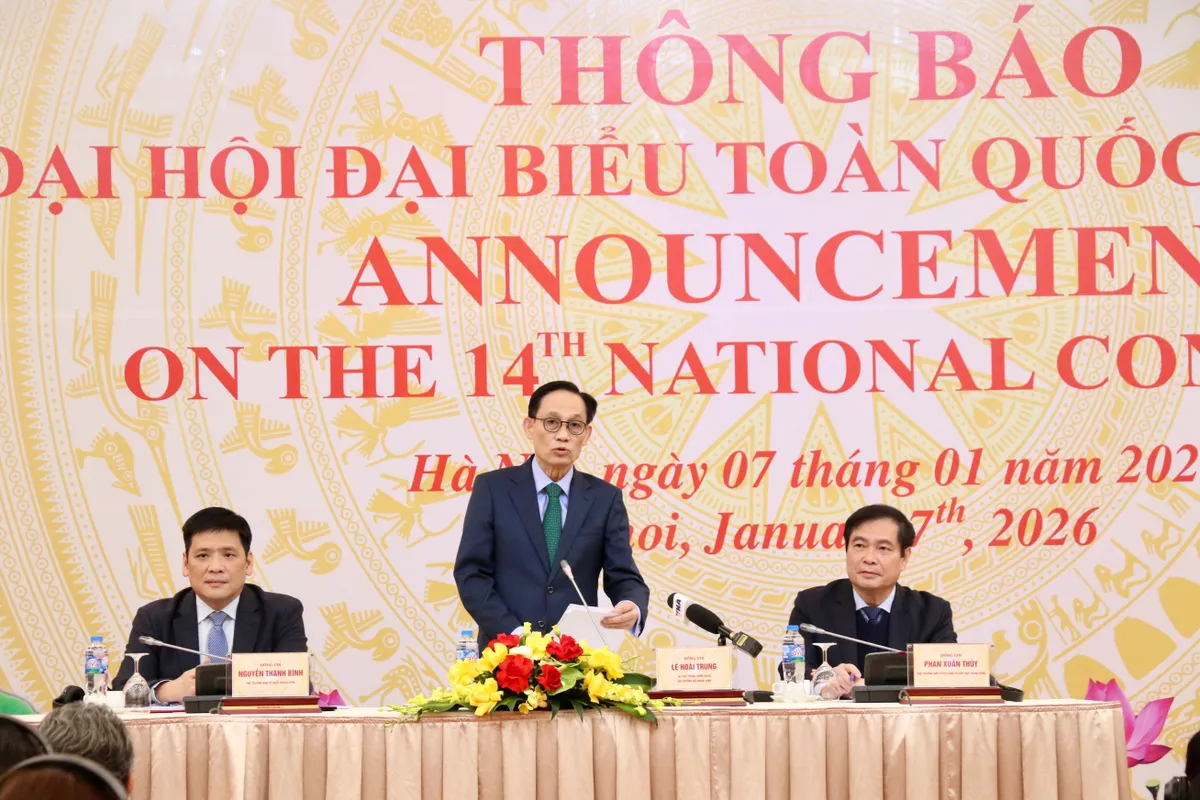 Thông báo về Đại hội XIV tới các cơ quan đại diện ngoại giao nước ngoài, tổ chức quốc tế tại Việt Nam - Ảnh 2.