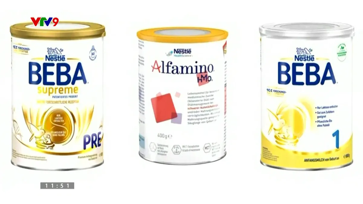 Alo Doctor (08/1/2025): Ngừng bán 2 loại sữa của Nestlé