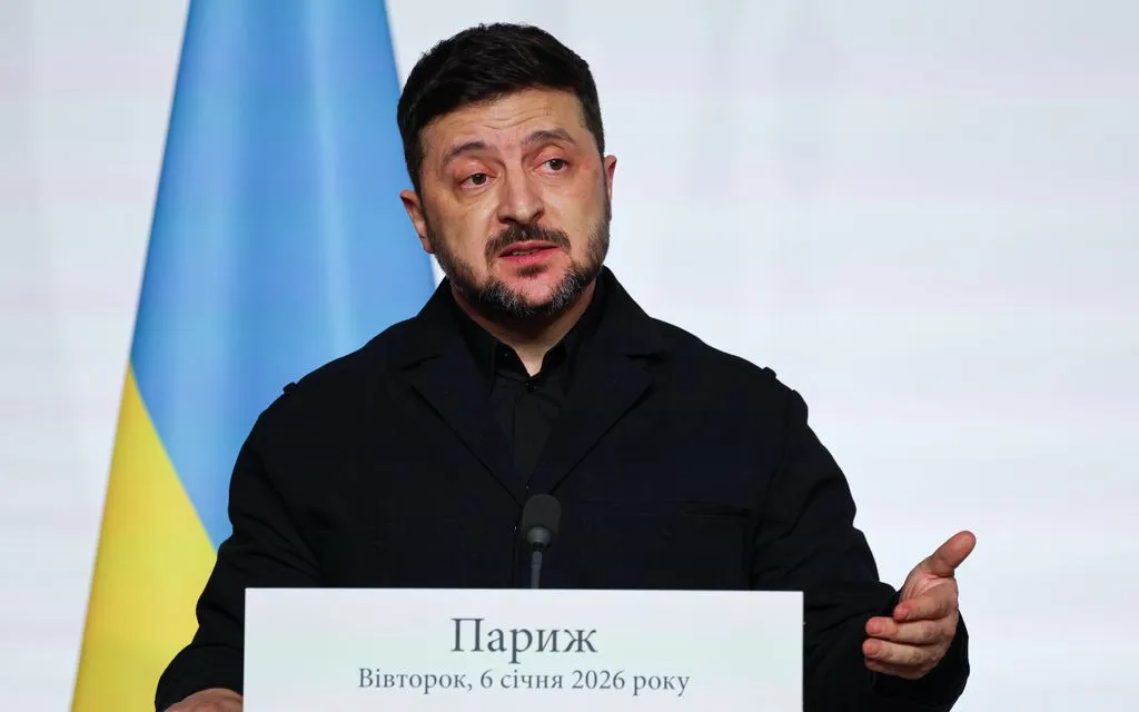 Tổng thống Ukraine Volodymyr Zelensky (Ảnh: AP)