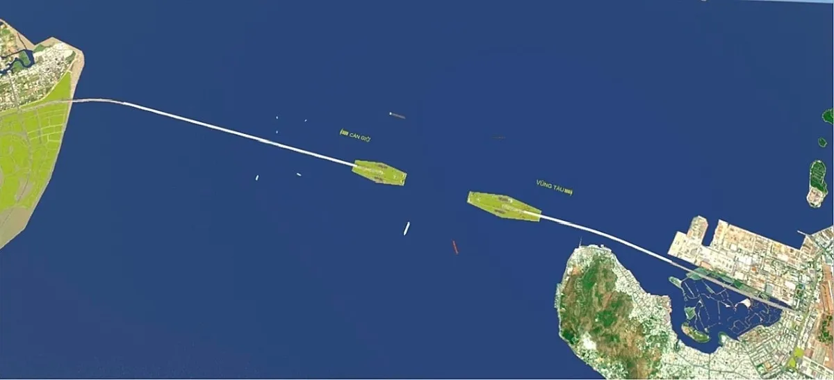 Đường nối Cần Giờ - Vũng Tàu sẽ có hầm ngầm vượt biển - Ảnh 2.