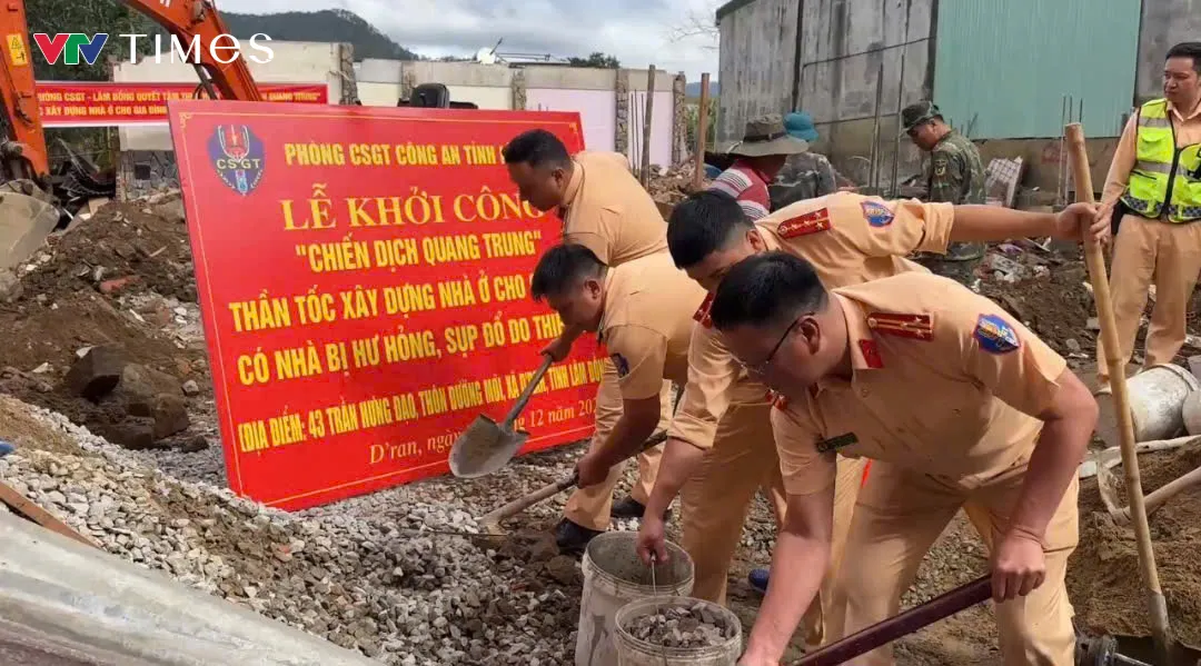 L&acirc;m Đồng: Nhiều hộ d&acirc;n v&ugrave;ng lũ đ&atilde; c&oacute; nh&agrave; mới nhờ "Chiến dịch Quang Trung"- Ảnh 1.