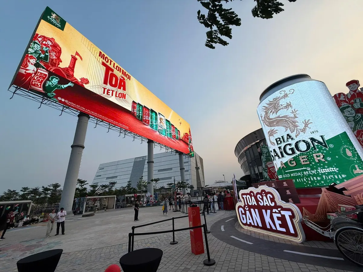 Dấu ấn "Tỏa sắc Tết S&agrave;i G&ograve;n" đến h&agrave;nh tr&igrave;nh "Tỏa Tết lớn" khắp Việt Nam   - Ảnh 1.
