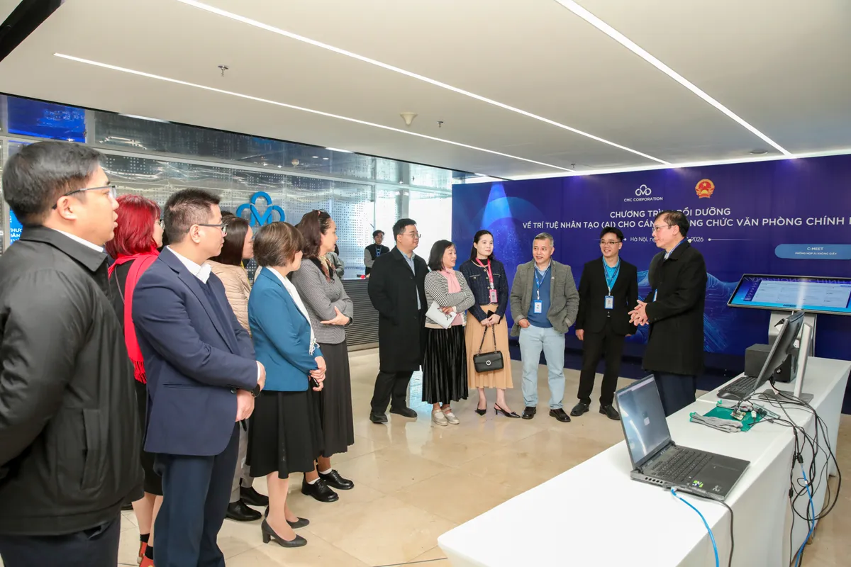 Tăng cường năng lực ứng dụng c&ocirc;ng nghệ v&agrave;o c&ocirc;ng t&aacute;c tham mưu  - Ảnh 4.