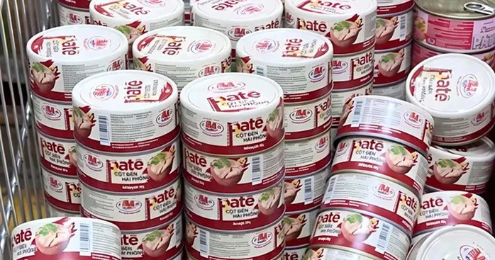 Hải Ph&ograve;ng ti&ecirc;u hủy gần 14.000 hộp pate l&agrave;m từ thịt lợn bệnh- Ảnh 1.